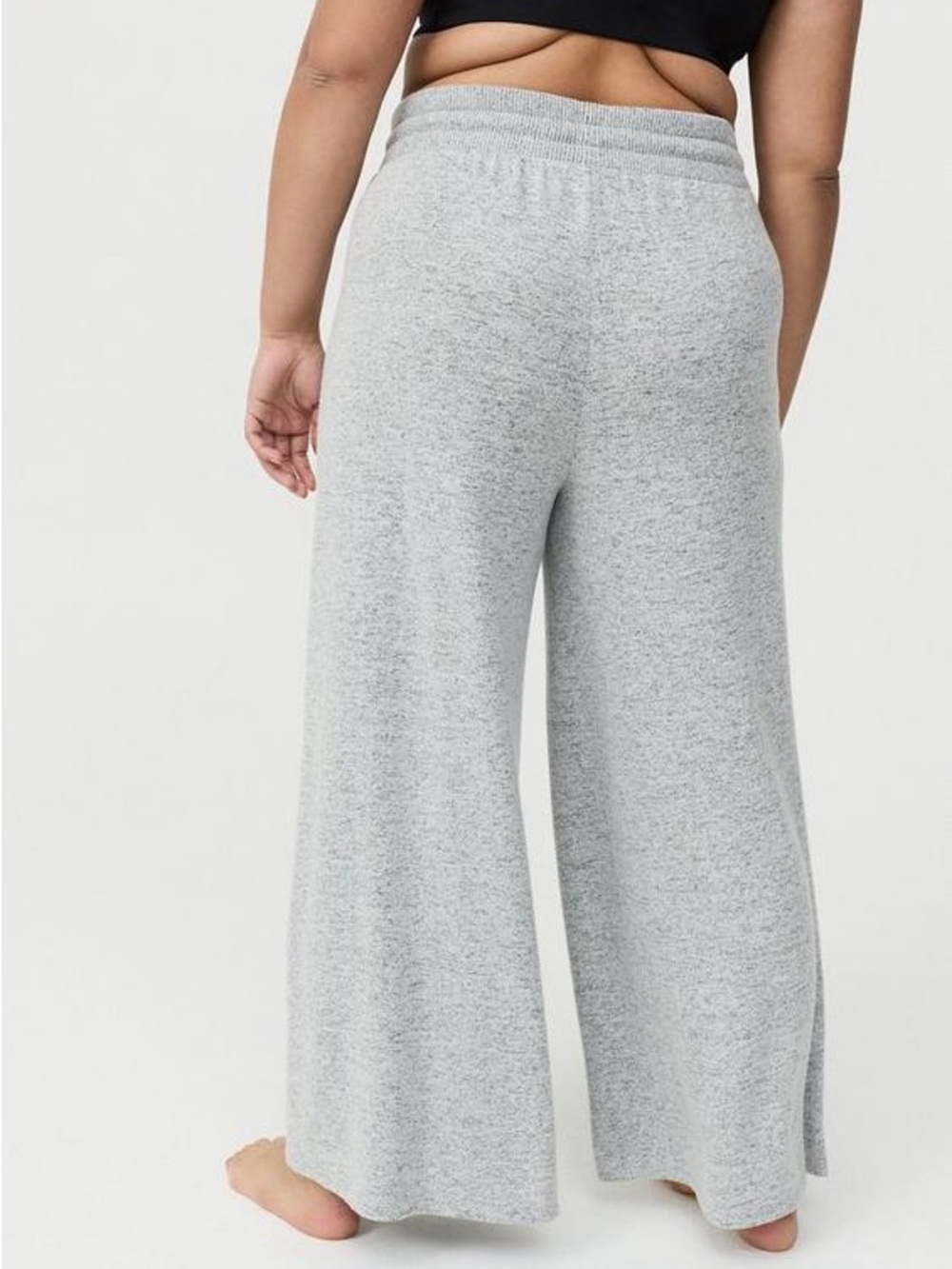 torrid Gray Wide Leg Lounge Pants - Picture 3 of 6